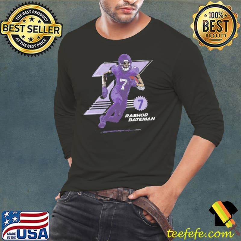 Rashod Bateman Baltimore Fast Type American football wide receiver T-Shirt