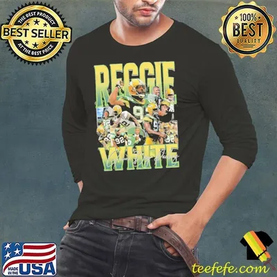 Reggie White American professional football defensive end Green Bay Retro Bootleg T-Shirt