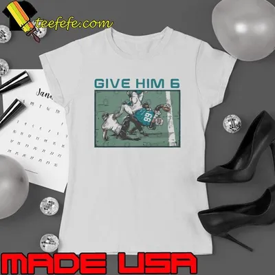 Robert Hunt American football guard Give Him 6 T-Shirt