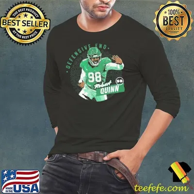 Robert Quinn American football defensive end Philadelphia Dots T-Shirt