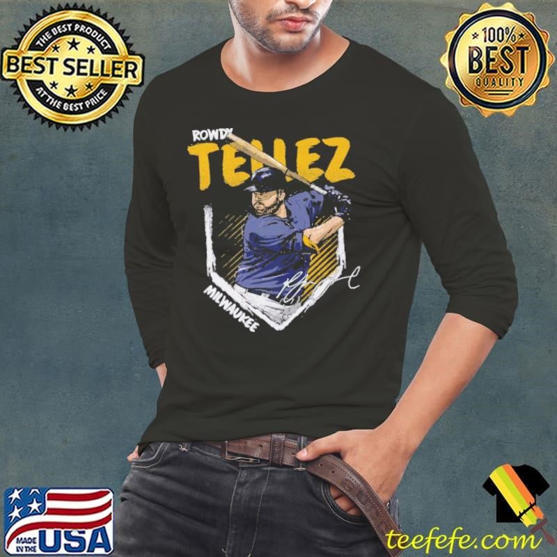 Rowdy Tellez American baseball first baseman Milwaukee Base Long Sleeve Tee