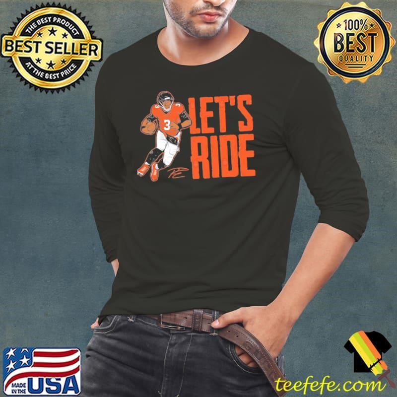 Russell Wilson American football quarterback Let's Ride Long Sleeve Tee