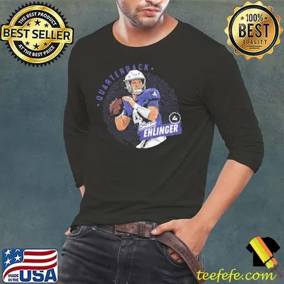 Sam Ehlinger Indianapolis Dots American football quarterback T-Shirt