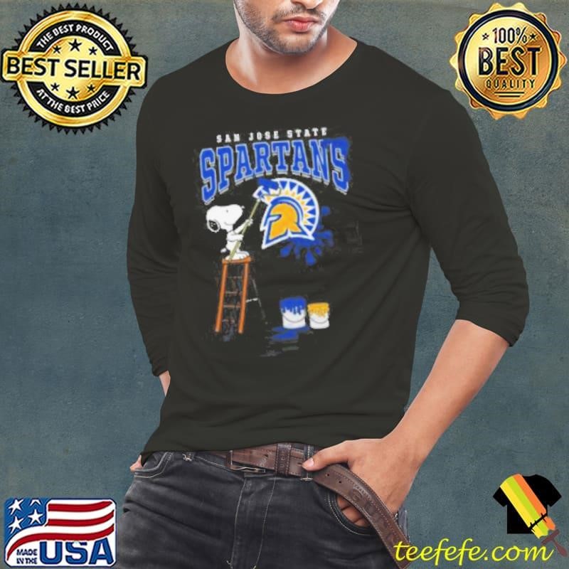 San Jose State Spartans Snoopy Painting Shirt