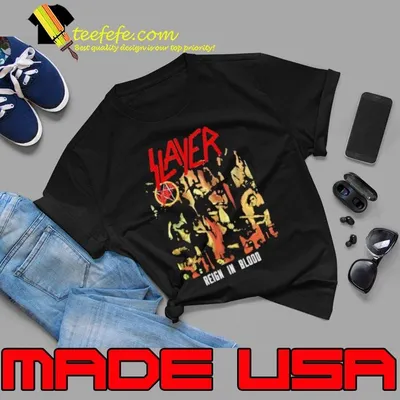 Slayer Reign In Blood shirt