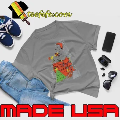 Snoopy And Woodstock Gift Cleveland Browns Football Merry Christmas 2024 shirt