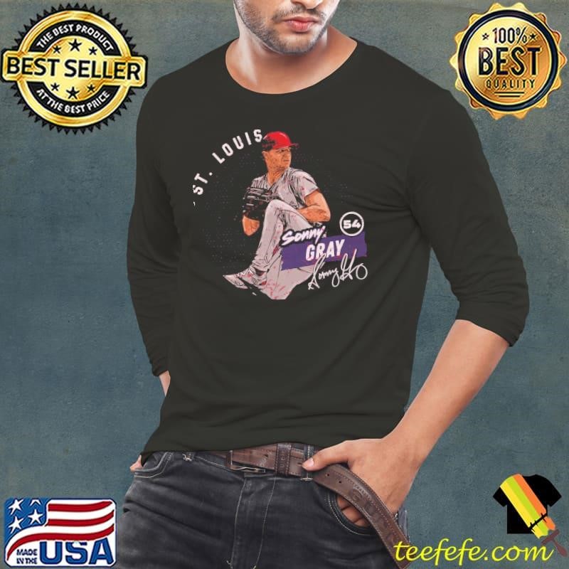 Sonny Gray St. Louis Dots American baseball pitcher Long Sleeve Tee