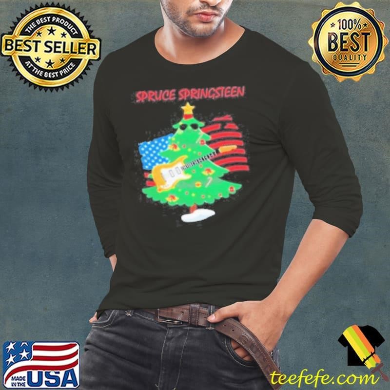 Spruce Springsteen Song Flag America Christmas 2024 Shirt