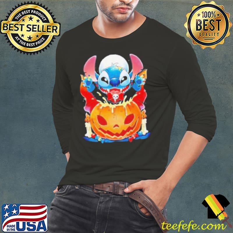 Stitch Experiment Pumpkin Long Sleeve Tee