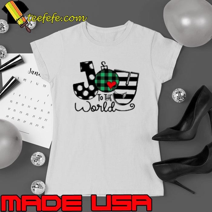 Super Cute Joy To The World Teacher Shirt