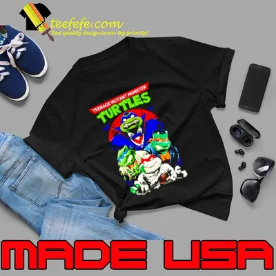 Teenage Mutant Monster Turtles Halloween shirt