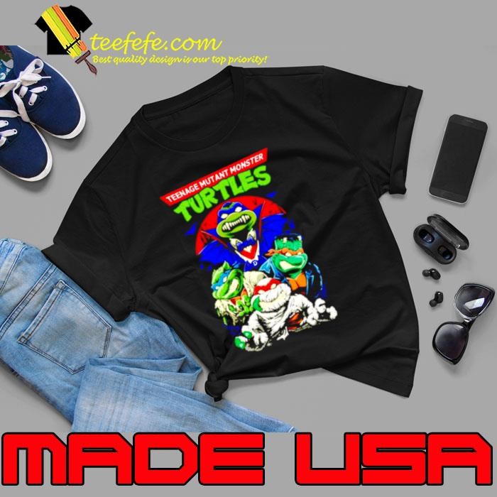 Teenage Mutant Monster Turtles Halloween shirt