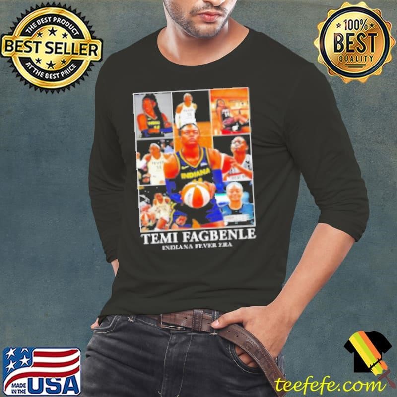 Temi Fagbenle Indiana Fever Era Women Basketball Shirt