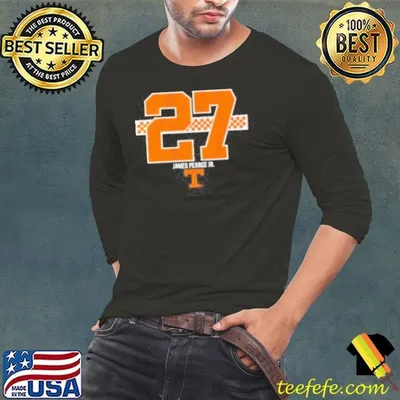 Tennessee Volunteers Football James Pearce Jr Number 27 Shirt