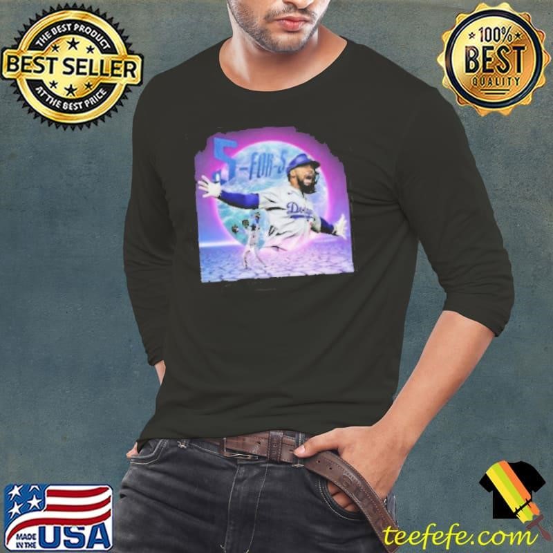 Teoscar Hernández LA Dodgers 5 For 5 Perfect Day Shirt