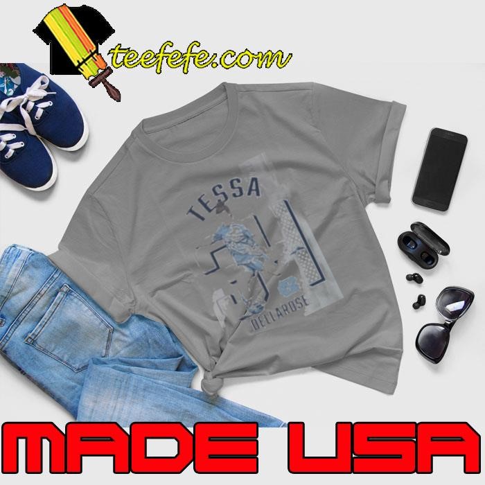 Tessa DellaRose #34 North Carolina Tar Heels Cartoon Unisex