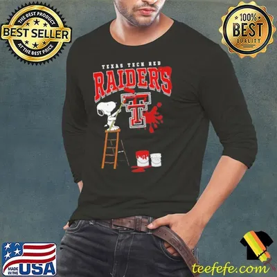 Texas Tech Red Raiders Snoopy Painting Shirt