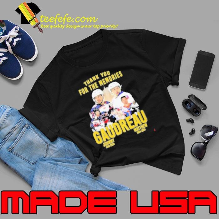 Thank You For The Memories Gaudreau Johnny Gaudreau Matthew 2024 Unisex