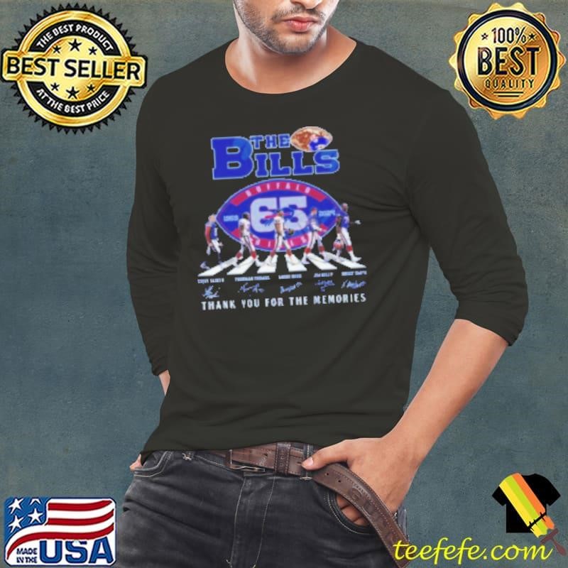 The Bills Walking Abbey Road 65 Years Of 1959 2024 Thank You For The Memories Signatures Shirt