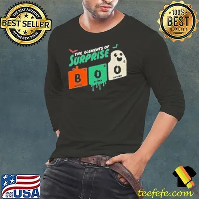 The Elements Of Surprise Boo Teacher Shirt