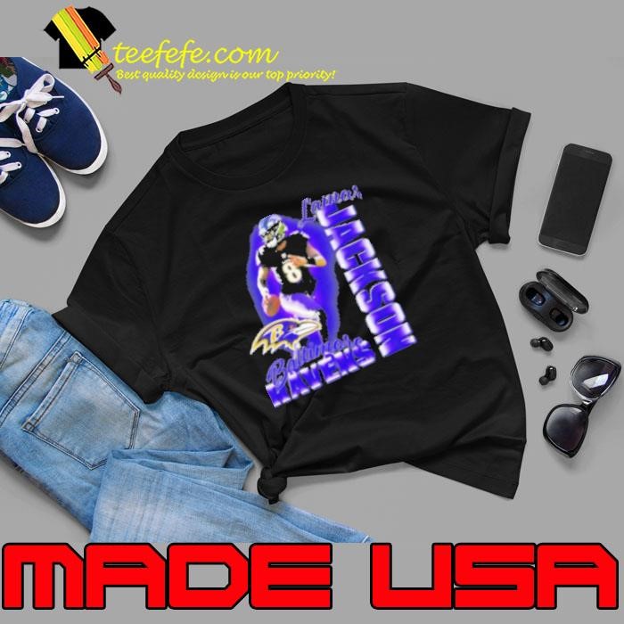 The Hottest Baltimore Ravens Lamar Jackson 90S Bootleg Shirt