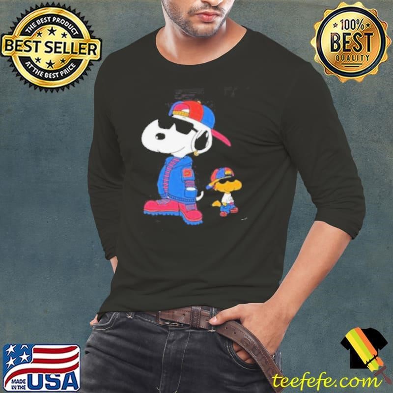 The Peanuts Snoopy And Woodstock 2 Cool Snoopy 8 30 Drop shirt