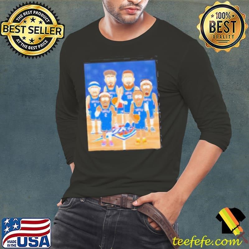 The Thunders top 6 X South Park characters shirt