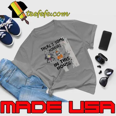 There’s Some Horrors In This House Bluey Spooky Vibes Shirt