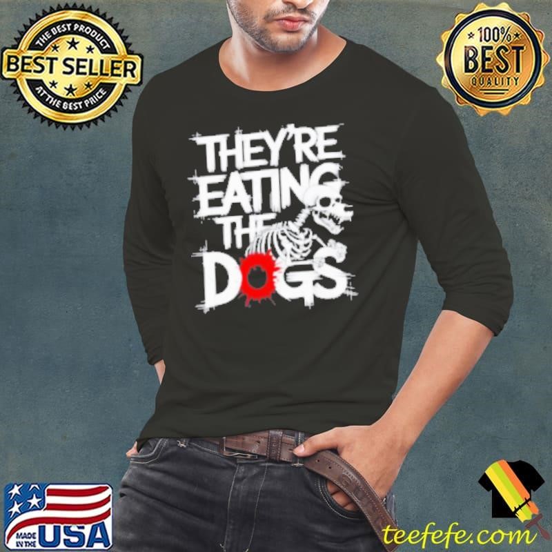 They'Re Eating The Dogs Kamala Harris Trump Debate 24 Long Sleeve Tee