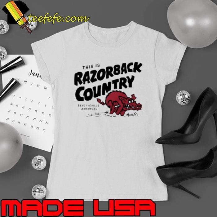 This Is Arkansas Razorbacks Country Fayetteville Ladies tee