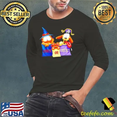 Trick Or Treat Garfield Halloween Shirt