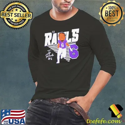 Ty Rawls 2024 6 Football Player Design shirt
