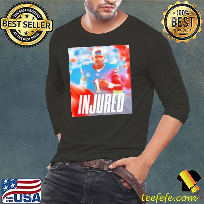 Ua Agovailoa Miami Dolphins Injured Long Sleeve Tee