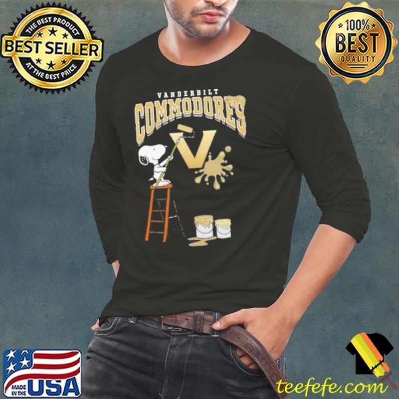 Vanderbilt Commodores Snoopy Painting Shirt