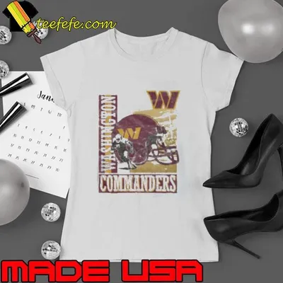 Washington Commanders Helmet Dash Shirt