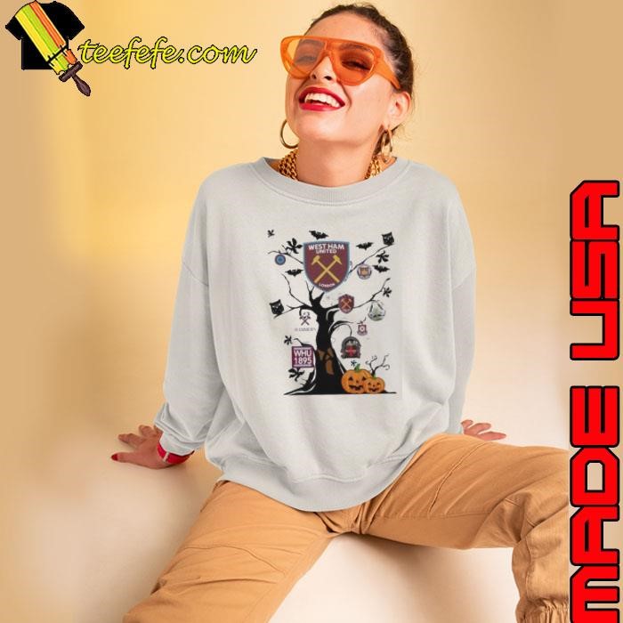 West Ham F.C. Halloween Hanging Tree Spooky Sweatshirt