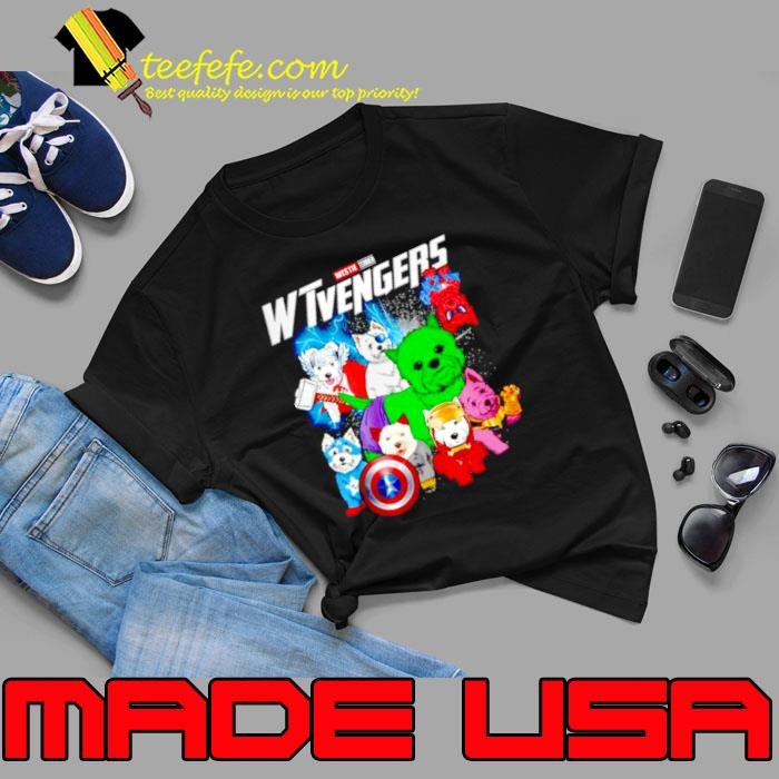 Wtvengers westie terrier shirt