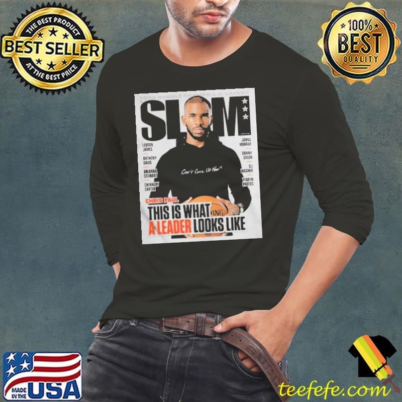 2020 bubble champions LA Lakers Slam Chris Paul this is what a leader looks like shirt