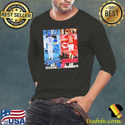 7 Witt Jr Kansas Royals All Season X 15 Mahomes Kansas Chiefs On Sundays Shirt