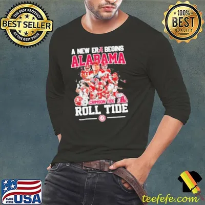 A New Era Begins Alabama Roll Tide Beat Georgia 2024 Shirt