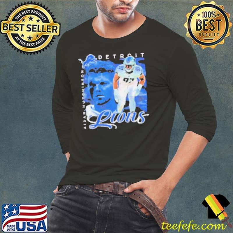 Aidan Hutchinson Detroit Lions vintage bootleg shirt
