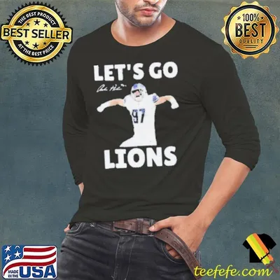 Aidan Hutchinson Let’s Go Detroit Lions NFL 2024 Signature shirt