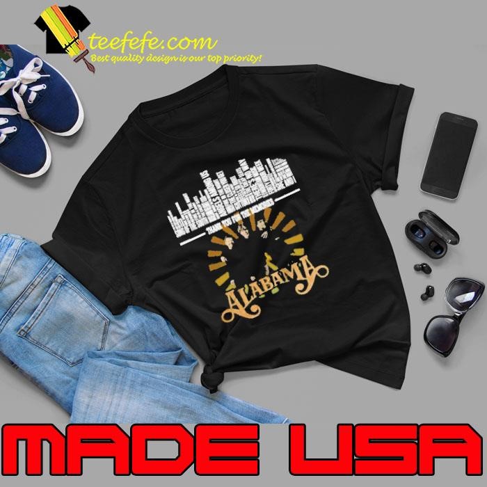 Alabama Song Of The South Thank You For The Memories shirt