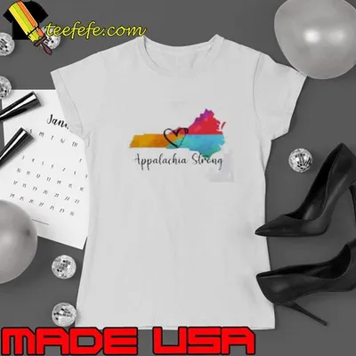 Appalachia Strong Hurricane Helene Print Shirt