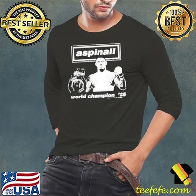 Aspinall World Champion '25 Tom Aspinall x Dosbrak Retro Shirt