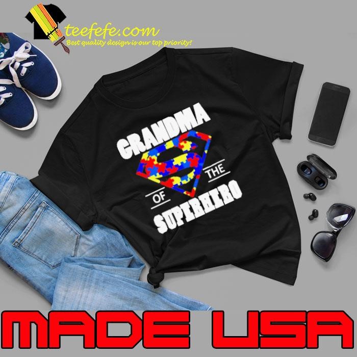 Autism Grandma of the Superhero Unisex