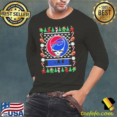 Awesome Buffalo Bills Grateful Dead Ugly Christmas shirt