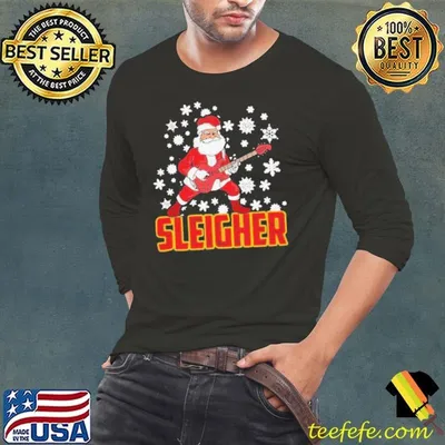 Awesome Christmas Sleigher Santa Claus shirt