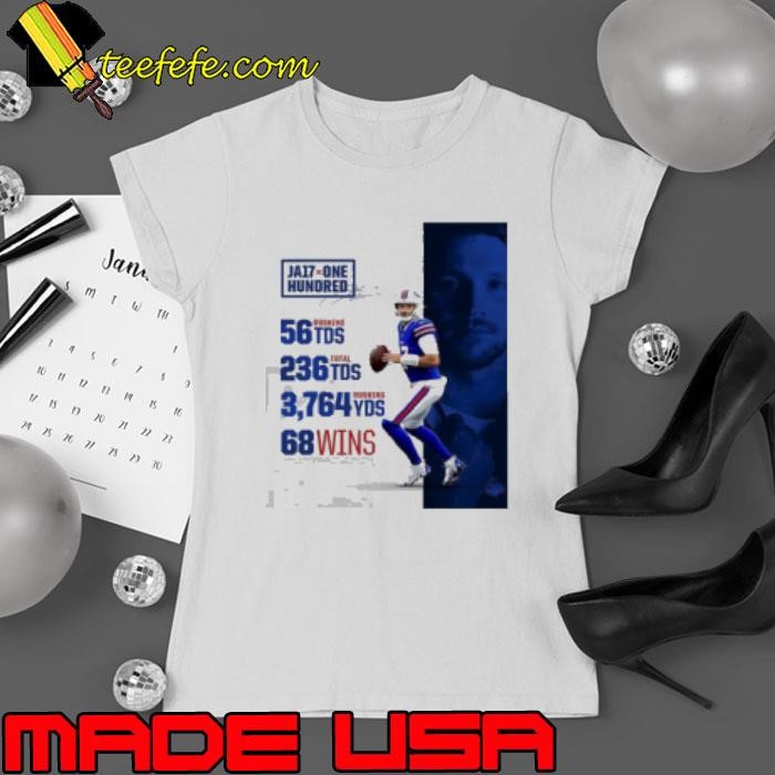 Awesome Josh Allen One Hundred Ladies tee