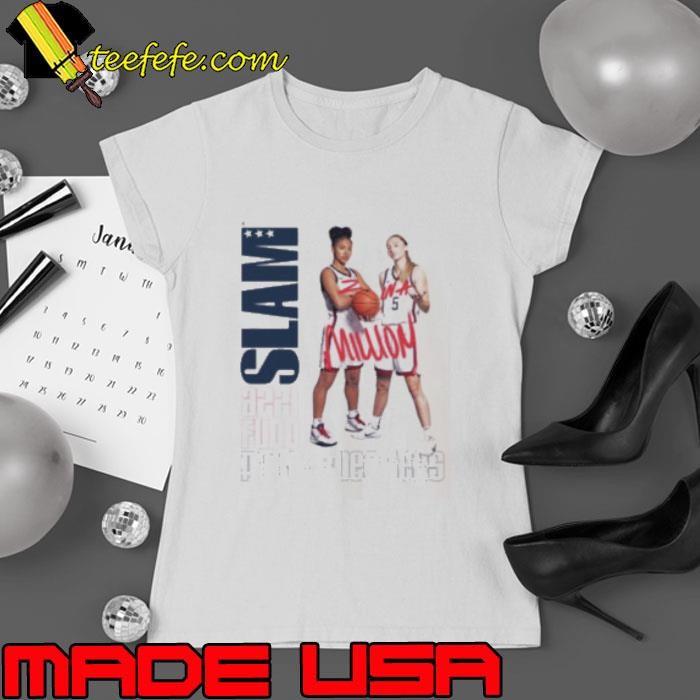 Azzi Fudd and Paige Bueckers Million Slam Cover Ladies tee